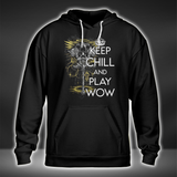Priest Keep Chill And Play WoW Classic Unisex Hoodie
