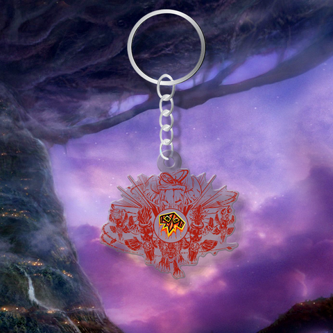 Shaman Class - Icon Crest WoW V4 Acrylic Keychain