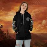 WoW Priest Class Definition Icon V1 All-over Print Zip Hoodie