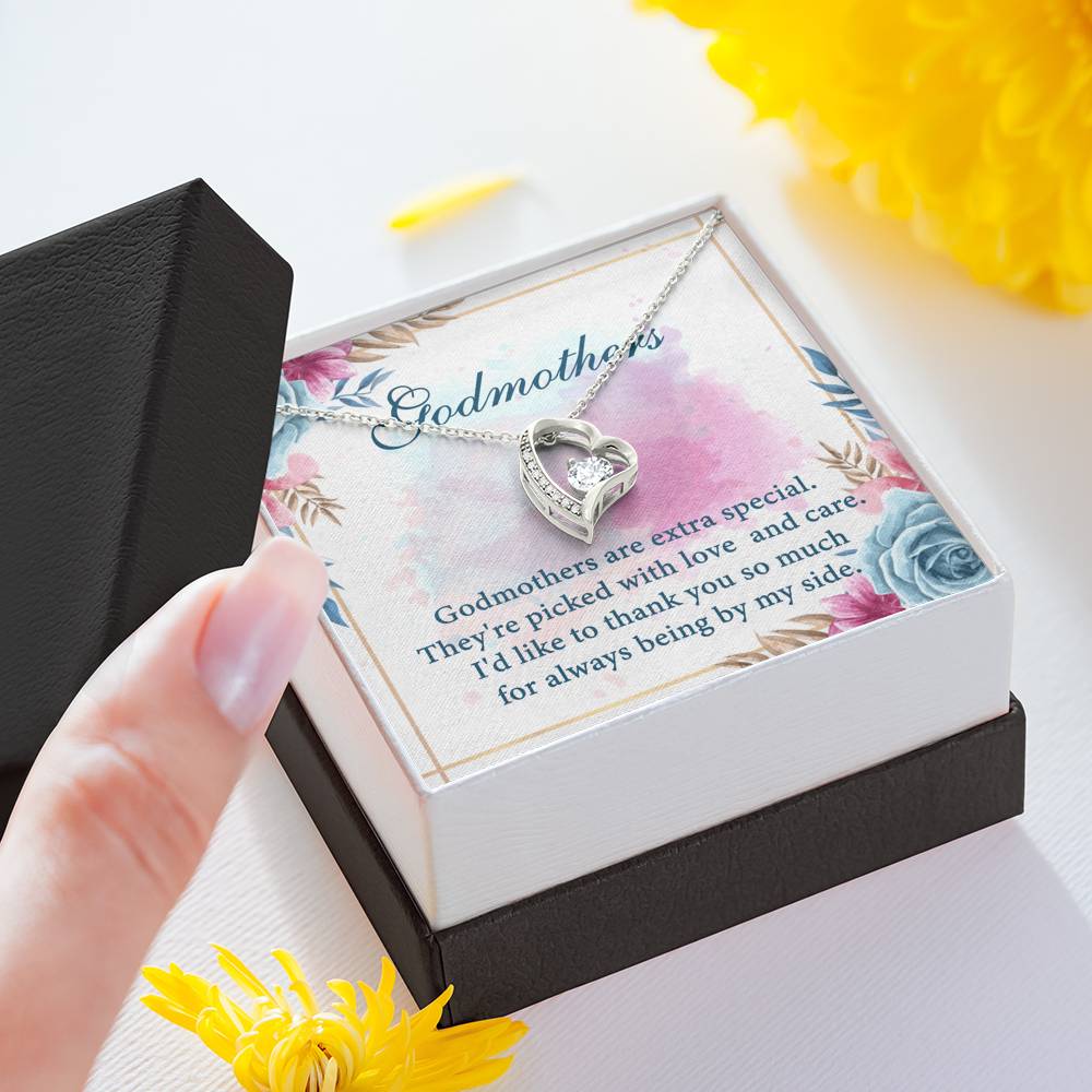 Godmother Are Extra Special Mother's Day Gift Forever Love Necklace