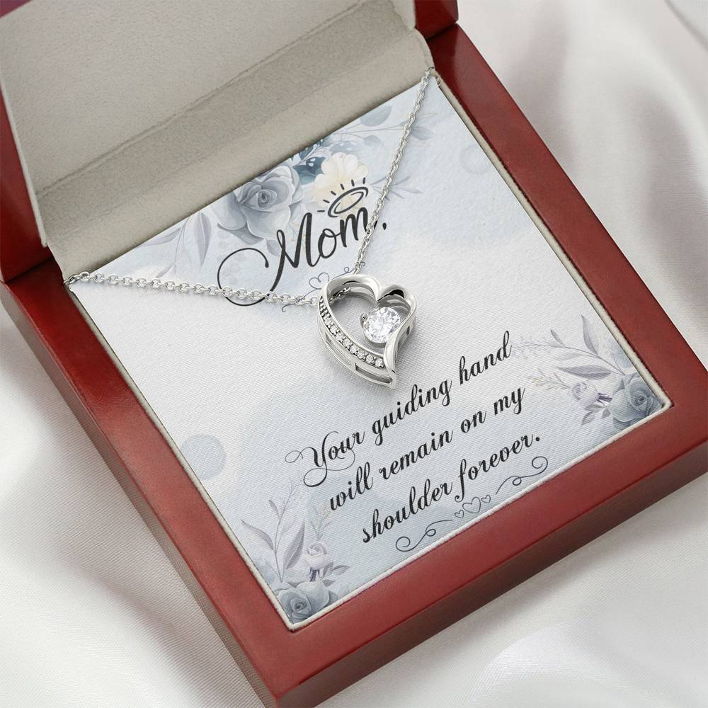Mom Your Guiding Hand Mother's Day Gift Forever Love Necklace