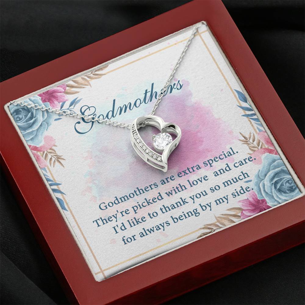 Godmother Are Extra Special Mother's Day Gift Forever Love Necklace