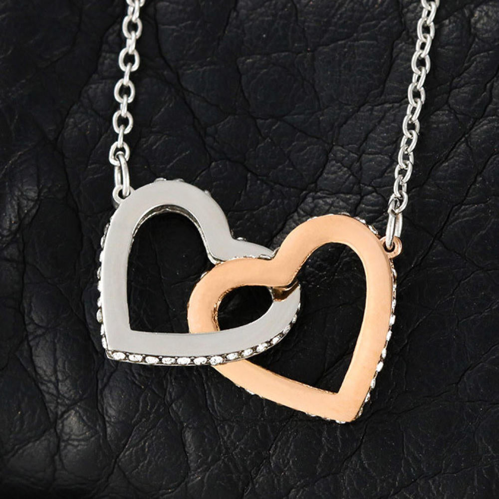 By Your Side 2 Heart Necklace