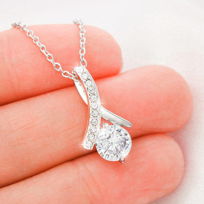For The Most Wonderful Nurse Girlfriend Gift ALLURING BEAUTY Necklace