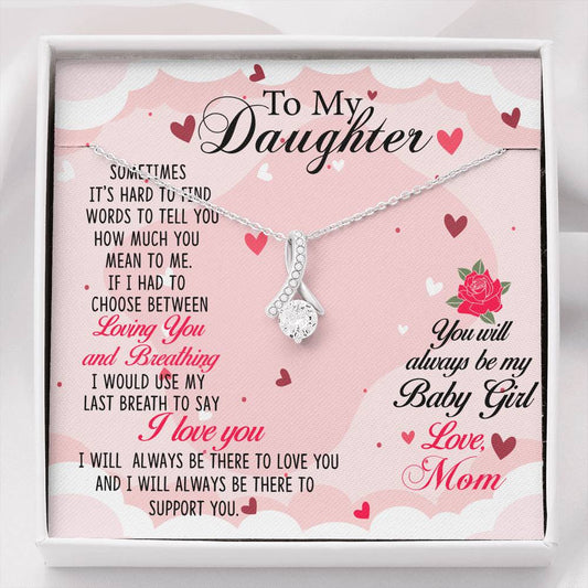 To My Daughter Alluring Necklace
