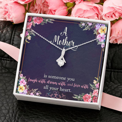 A MOTHER HAPPY MOTHER'S DAY ALLURING BEAUTY NECKLACE