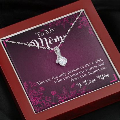 To My Mom Happy Mother's Day Alluring Beauty Necklace