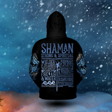 Shaman Class Edition All-over Print Zip Hoodie ( Midweight )