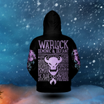 Warlock Class Edition All-over Print Zip Hoodie ( Lightweight )