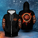 Shaman Class Icon All-over Print Zip Hoodie ( Midweight )