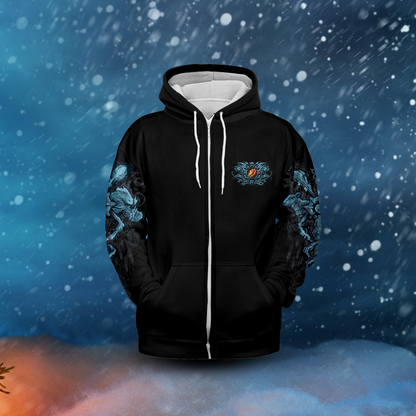 Mage Class Edition All-over Print Zip Hoodie ( Lightweight )