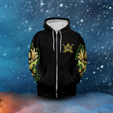 Rogue Class Icon All-over Print Zip Hoodie ( Lightweight )