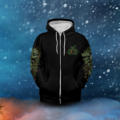 Hunter Class Edition All-over Print Zip Hoodie ( Midweight )