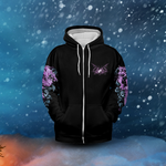 Warlock Class Icon All-over Print Zip Hoodie ( Midweight )