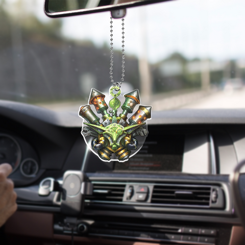 Goblin Races and Factions of Warcraft V2 WoW Custom Car Ornament