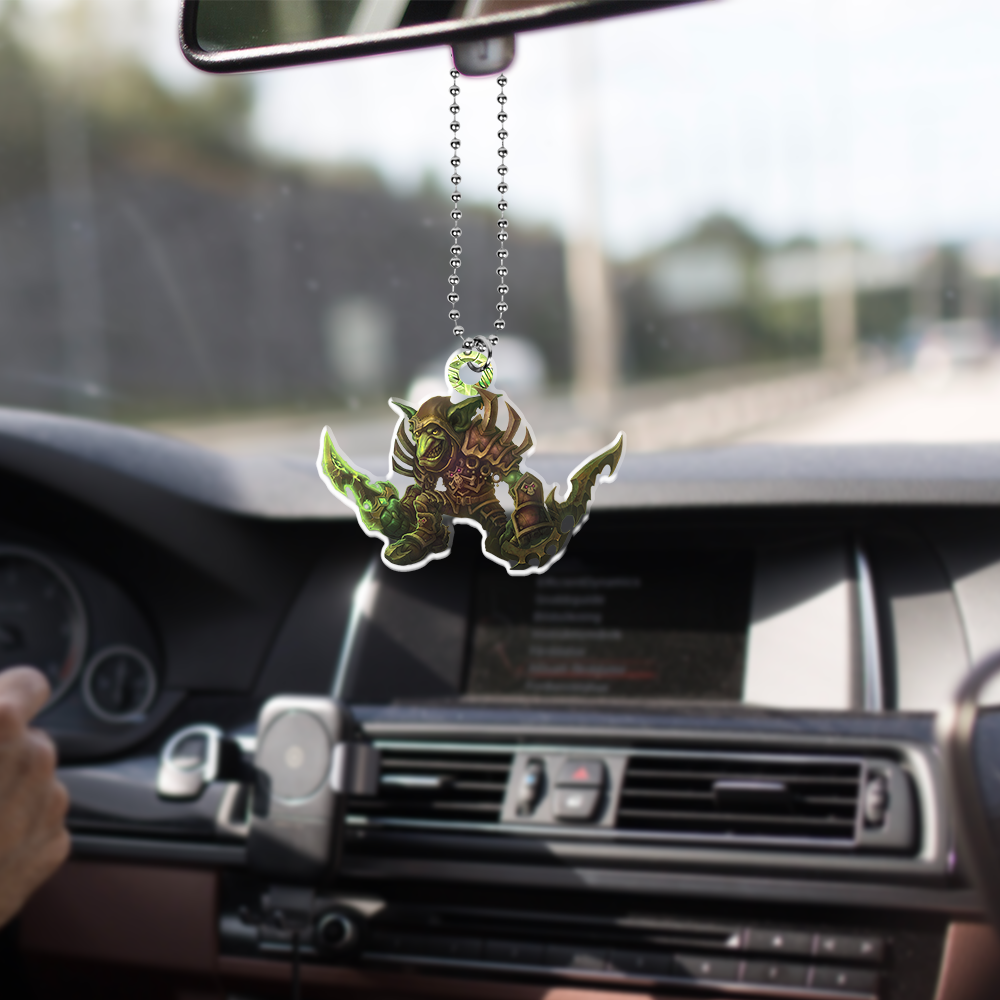Goblin Races and Factions of Warcraft V3 WoW Custom Car Ornament