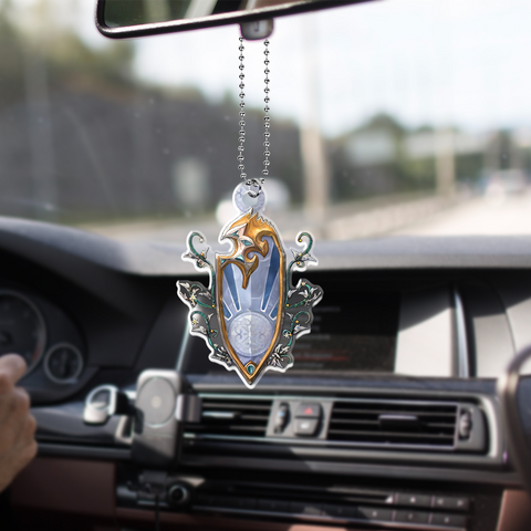High Elf Races and Factions of Warcraft V1 WoW Custom Car Ornament