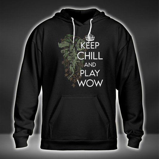 Hunter Keep Chill And Play WoW Classic Unisex Hoodie