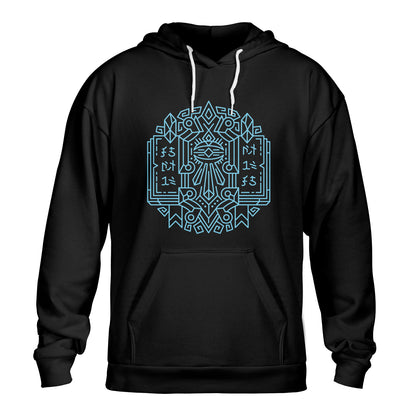 Mage Class Crest Color WoW Classic Unisex Hoodie