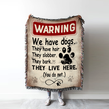 We have Dogs Woven Blankets