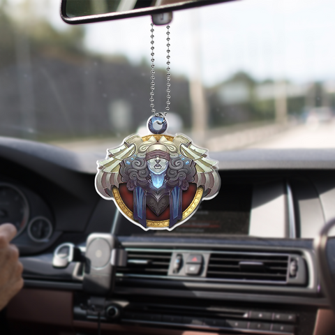 Priest Class Races Crest and Factions WoW Custom Car Ornament