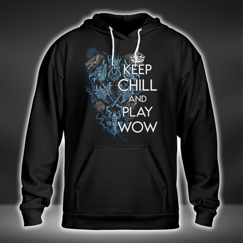 Shaman Keep Chill And Play WoW Classic Unisex Hoodie