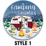 Camping Acrylic/Wood Ornaments (pick yourself)