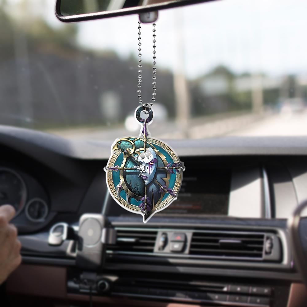 Undead Race Crest and Factions WoW Custom Car Ornament