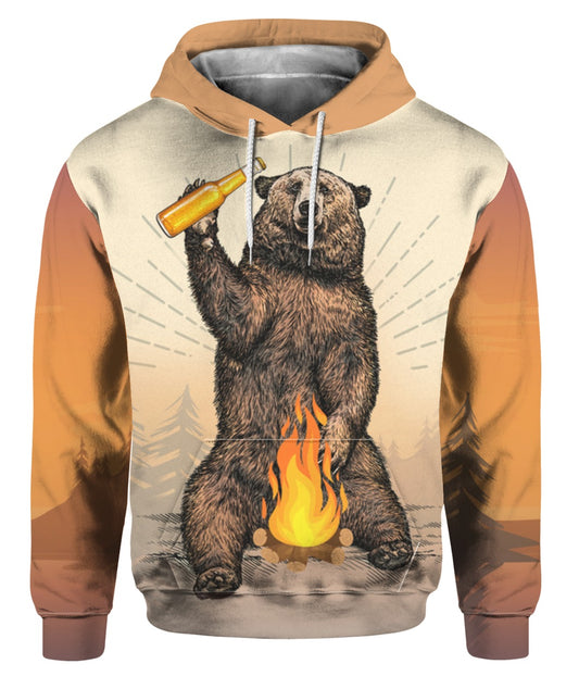 Beer is with Bear Campfire